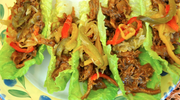 Pulled Pork Lettuce Wraps