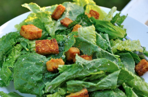 Garlic Parm Croutons